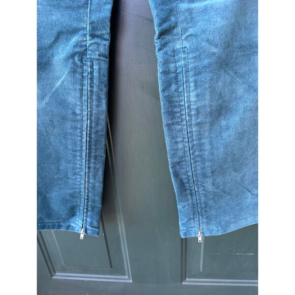 NWOT Denim & Co. QVC Adaptive Full Length Slim Straight Velveteen Pant Sz 10 - Picture 6 of 10